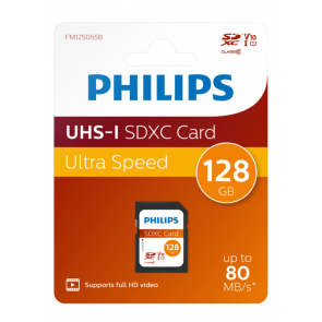 Philips SDXC Card 128GB